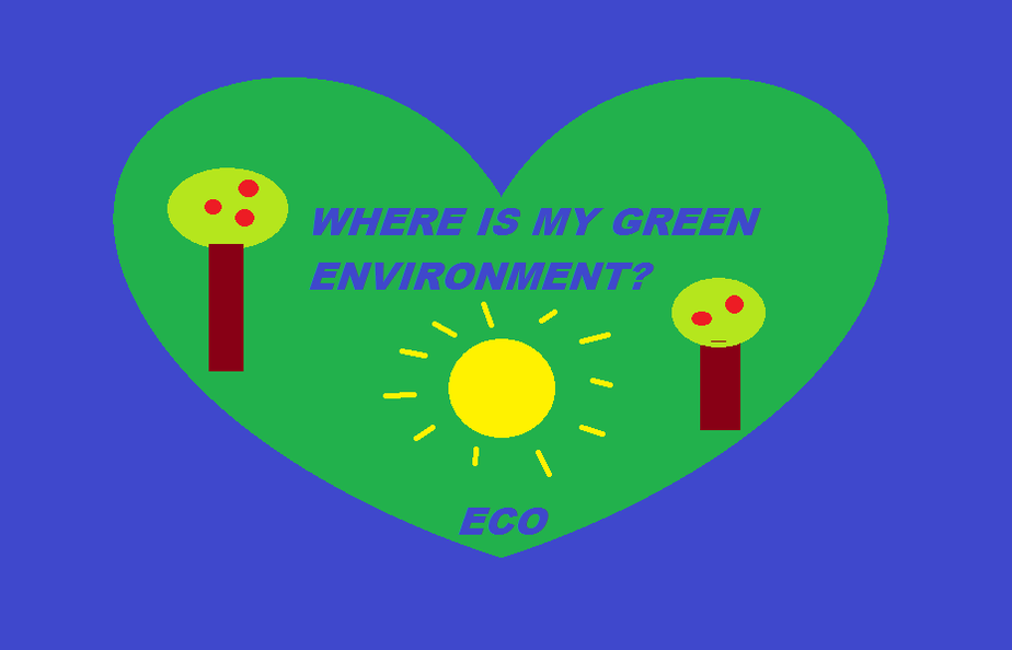 Logo - eTwinning projekt Where is my green environment?