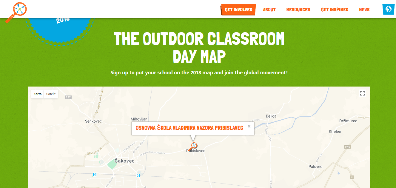 Outdoor Classroom Day Pribislavec Croatia
