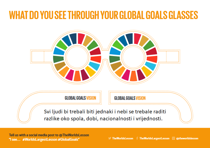 What do you see through your global goals glasses
