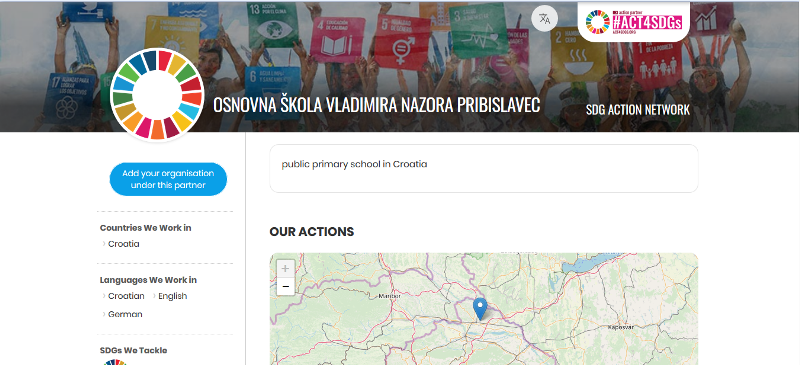 Global Goals Week 2019 - Pribislavec Croatia eTwinning project